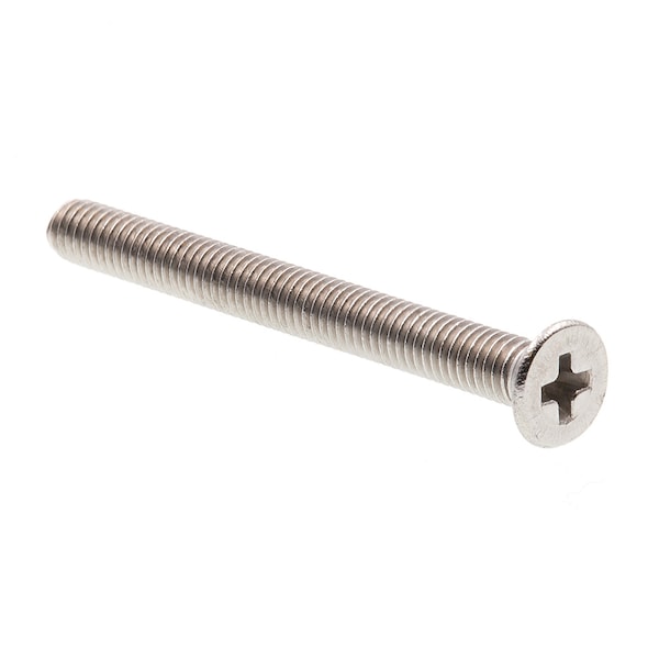 Prime-Line Machine Screw, Metric, Flat Head, Phillip Drive M3-0.5 X 30MM A2-70 Stainless Steel 10PK 9121032 - main